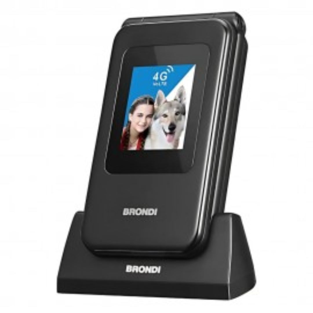 CELLULARE BRONDI FOX S DUOS BLACK ITALIA